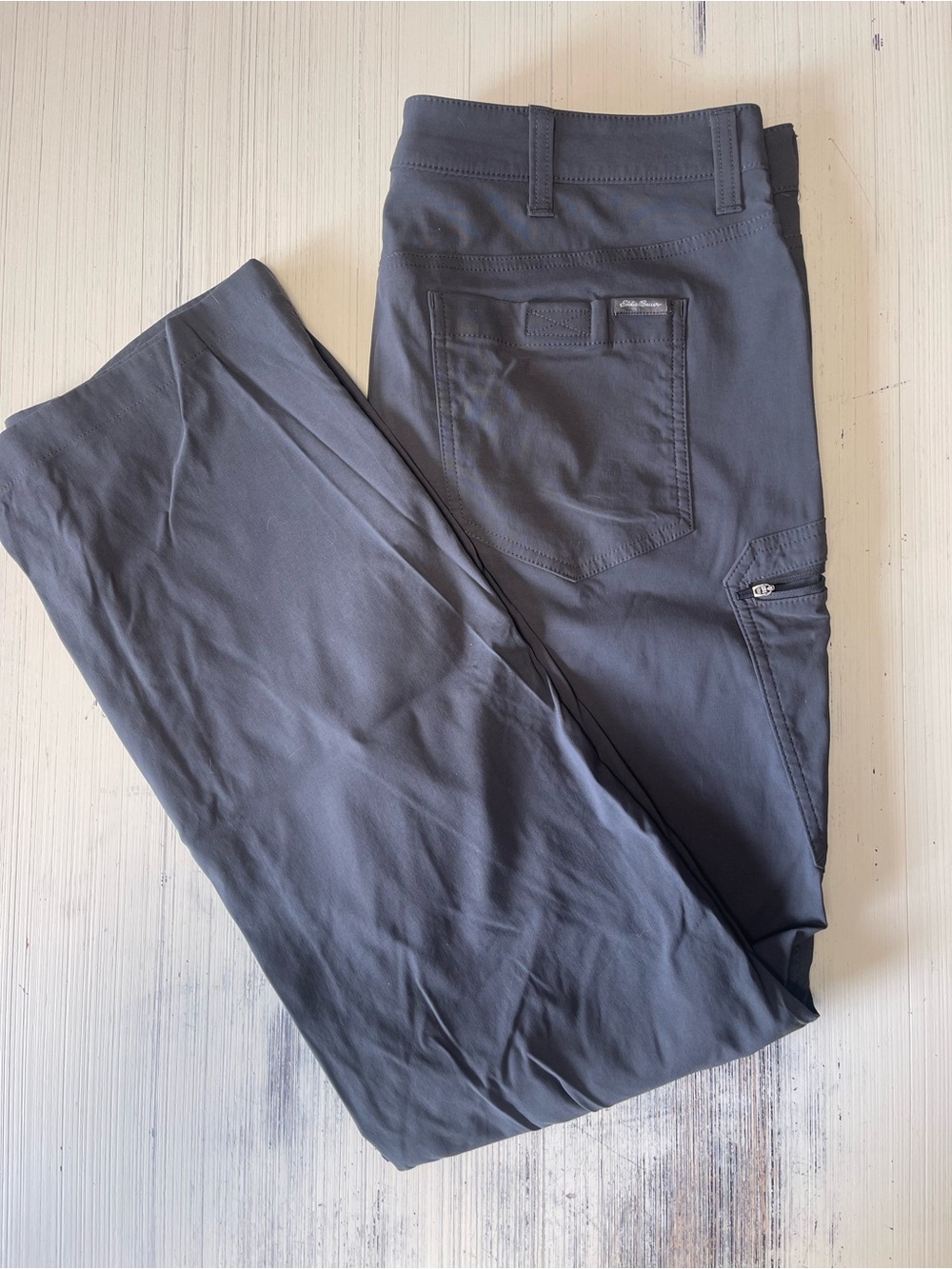 Eddie Bauer Men's Charcoal Rainer Pant
